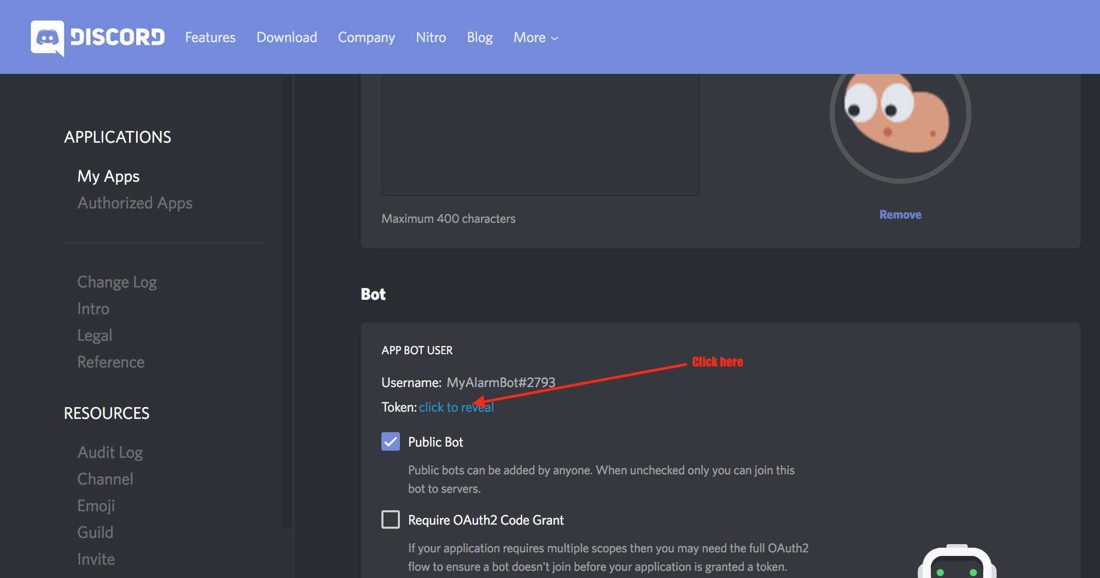 Discord Bot Poracle Documentation